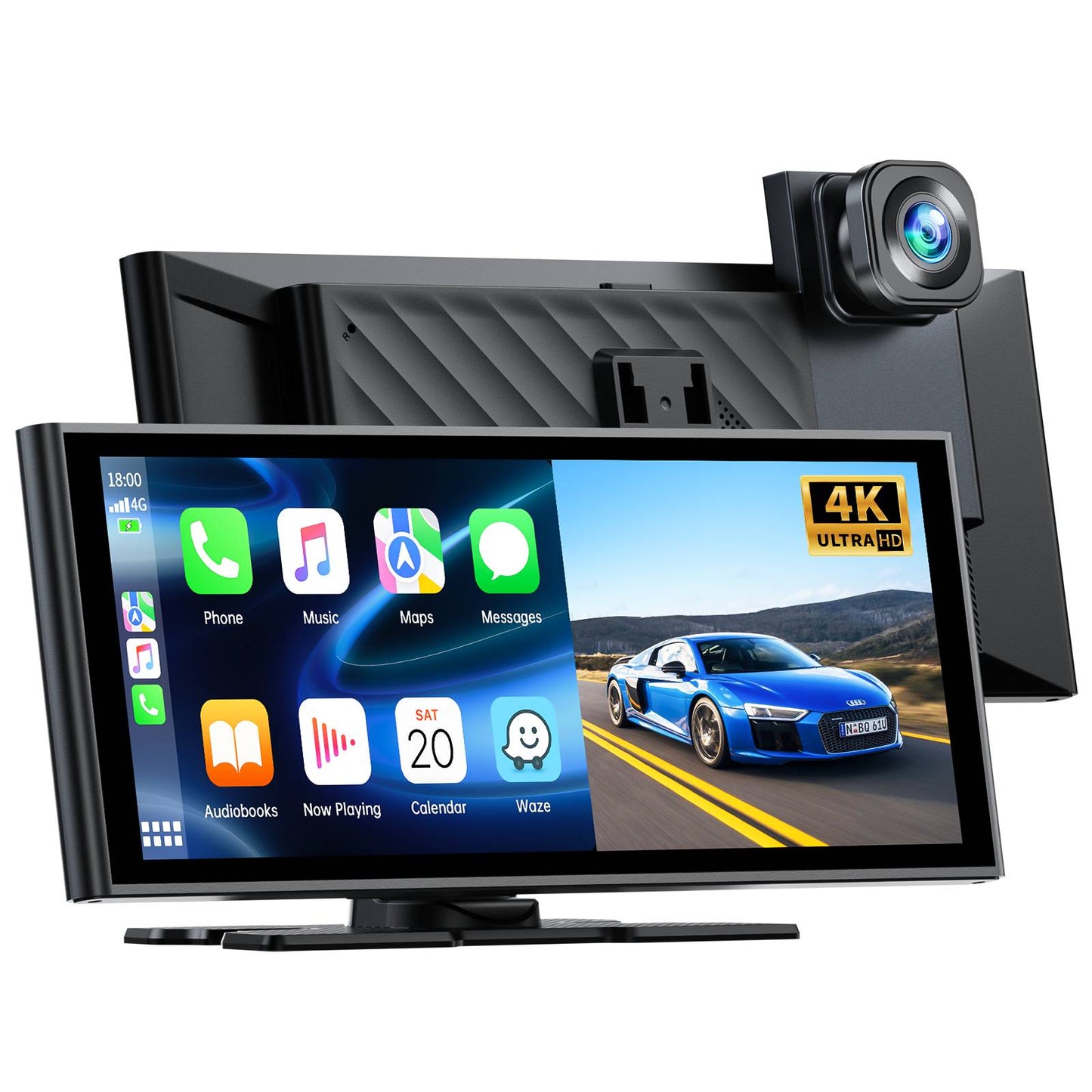 Pantalla CarPlay Lamtto RC14 9,26" con Dash Cam 4K