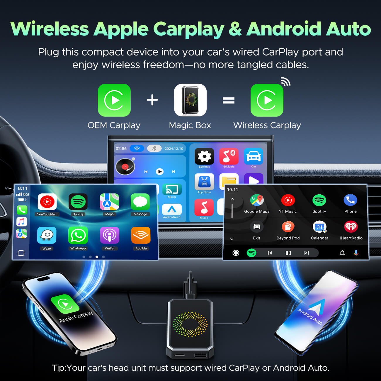 Caja de vídeo Carplay