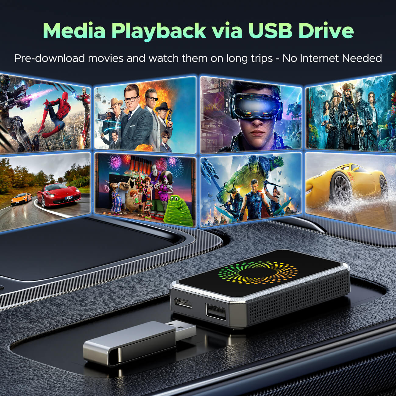 Caja de vídeo Carplay
